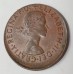 AUSTRALIA 1960 .  ONE 1 PENNY . HUGE ERROR . BROADSTRUCK